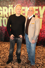 Herbert Grönemeyer und Konzertveranstalter Marek Lieberberg (Foto. Martin Schmitz)